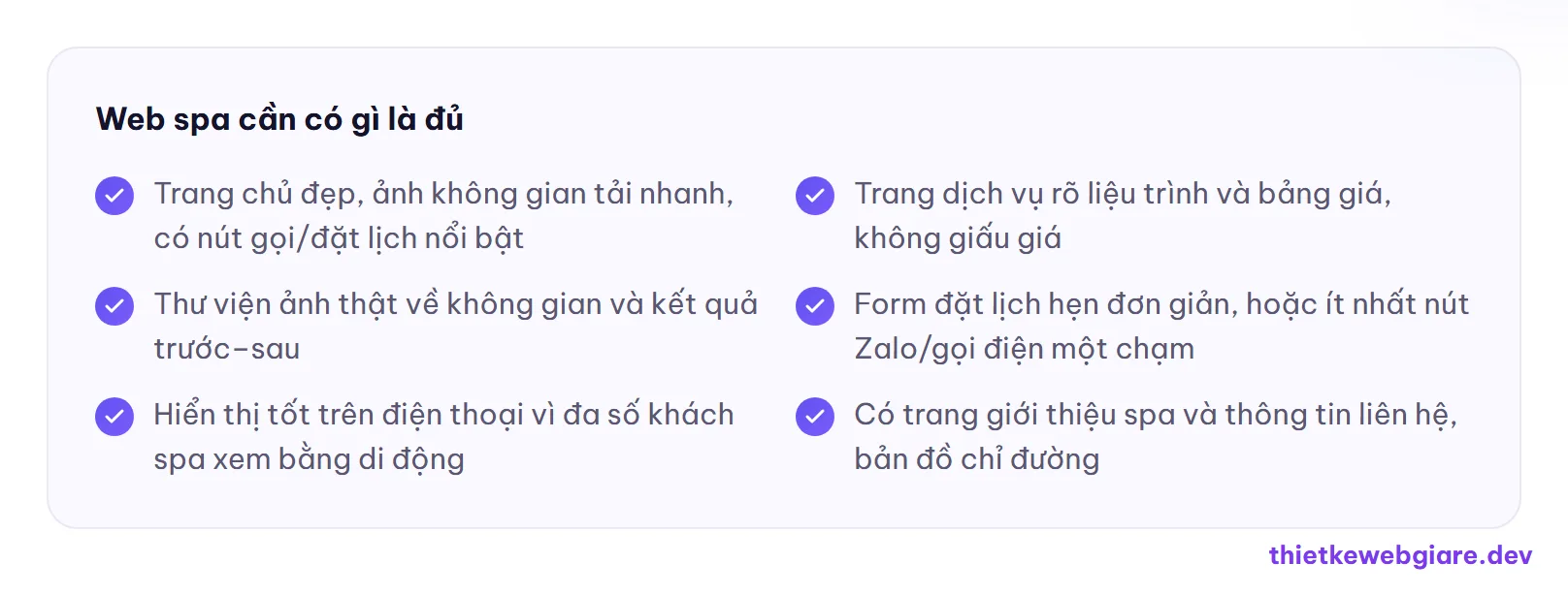 Web spa cần có gì là đủ — chi phí thiết kế web spa