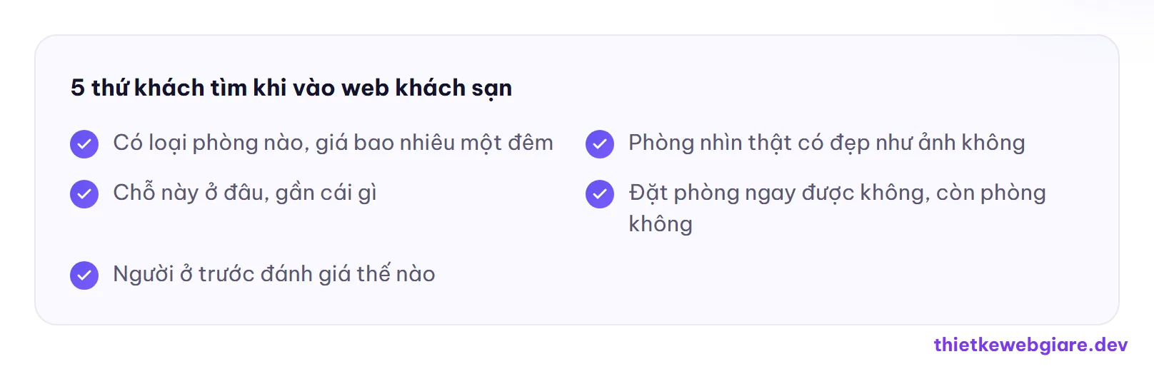 5 thứ khách tìm khi vào web khách sạn — thiết kế web khách sạn