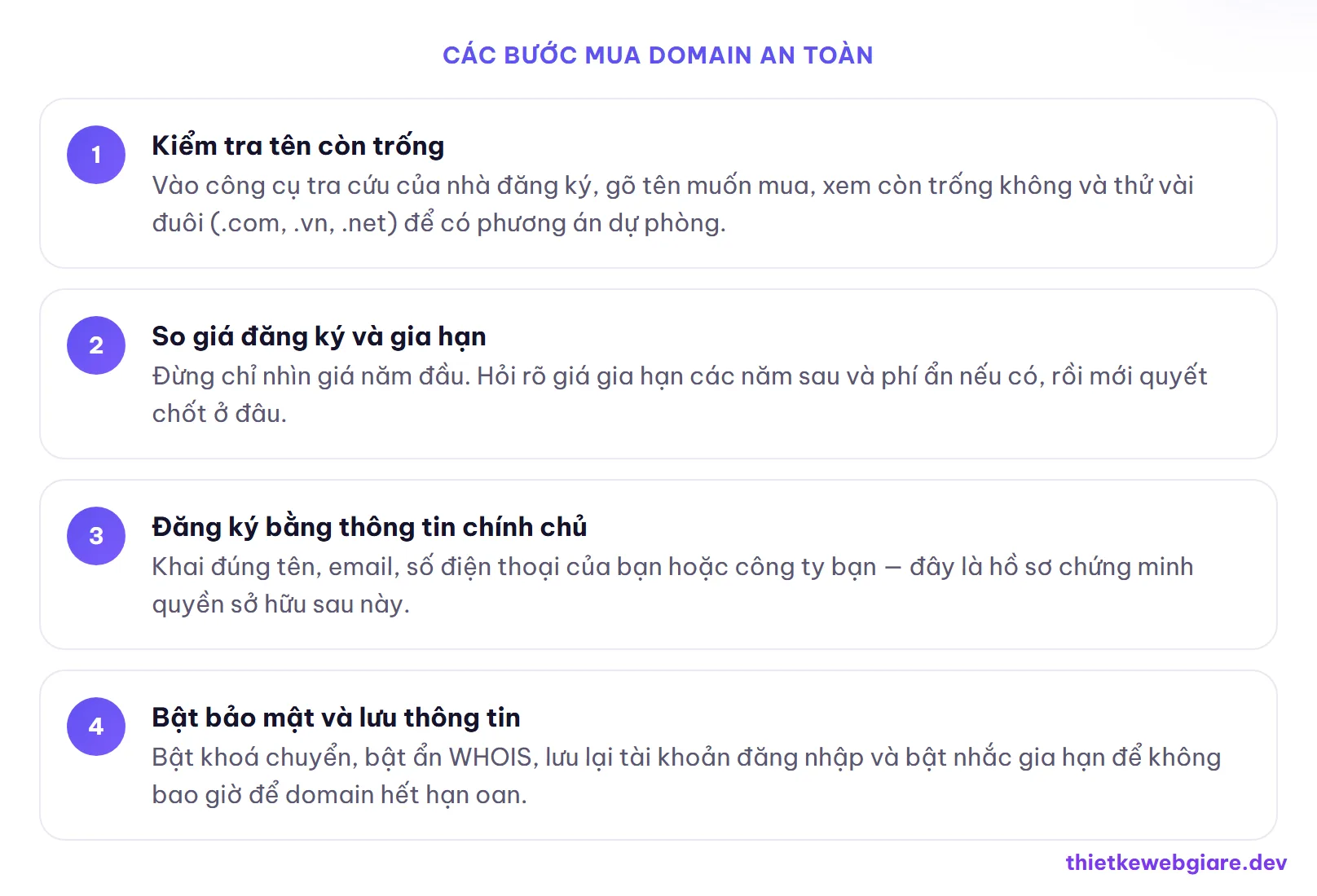 Các bước mua domain an toàn — mua domain ở đâu tốt