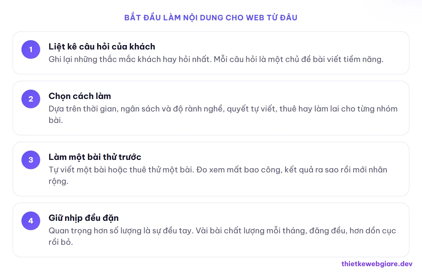 Bắt đầu làm nội dung cho web từ đâu — nên thuê viết content hay tự viết