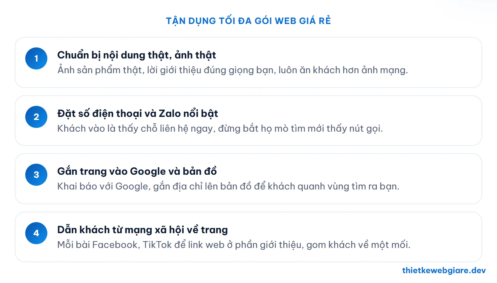 Tận dụng tối đa gói web giá rẻ — thiết kế web giá rẻ dưới 2 triệu gồm những gì