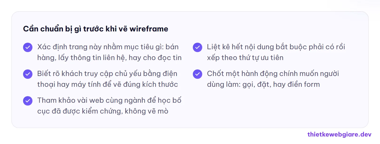 Cần chuẩn bị gì trước khi vẽ wireframe — wireframe là gì